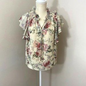 NWT Secret Mission Printed Top Size Large